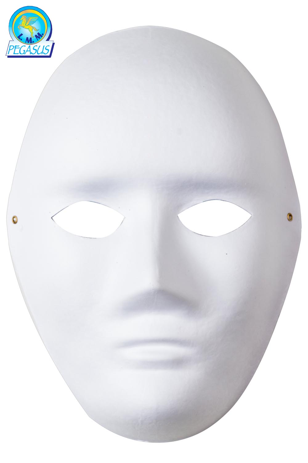 MASCHERA BIANCA DA DIPINGERE E DECORARE DA UOMO